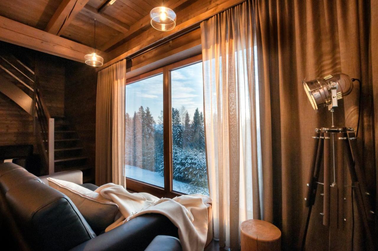 Koza U Woza Wypocznij W Gorach W Rytmie Slow Drewniany Dom Premium Z Widokiem Na Panorame Tatr Ecospa Strefa Fitness Zielona Farma Warsztaty (Adults Only) Szlembark Kültér fotó
