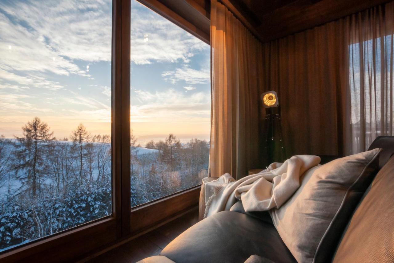 Koza U Woza Wypocznij W Gorach W Rytmie Slow Drewniany Dom Premium Z Widokiem Na Panorame Tatr Ecospa Strefa Fitness Zielona Farma Warsztaty (Adults Only) Szlembark Kültér fotó