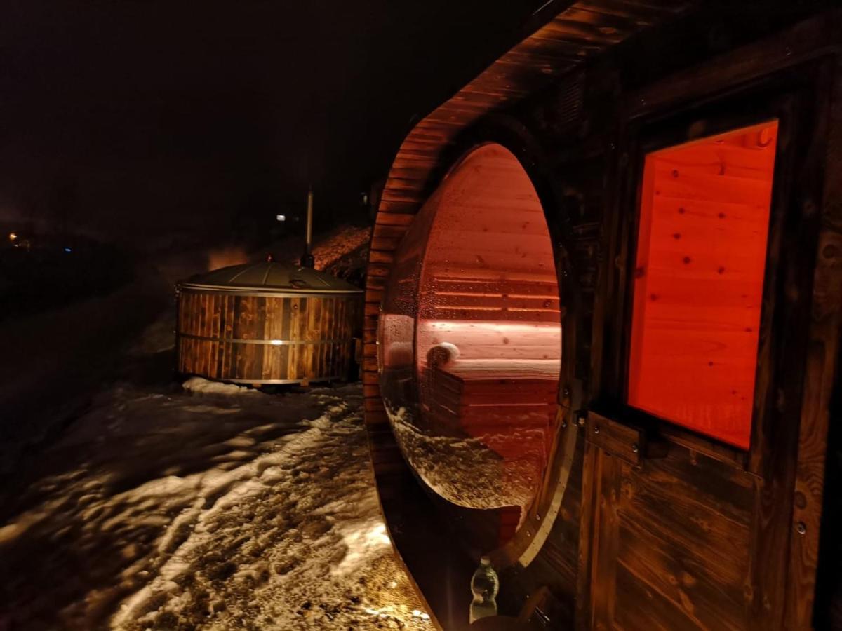 Koza U Woza Wypocznij W Gorach W Rytmie Slow Drewniany Dom Premium Z Widokiem Na Panorame Tatr Ecospa Strefa Fitness Zielona Farma Warsztaty (Adults Only) Szlembark Kültér fotó